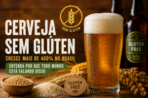 A cerveja sem glúten está conquistando o mercado brasileiro. Descubra o que é, como é produzida, quais as vantagens e por que esse segmento cresce tão rápido.